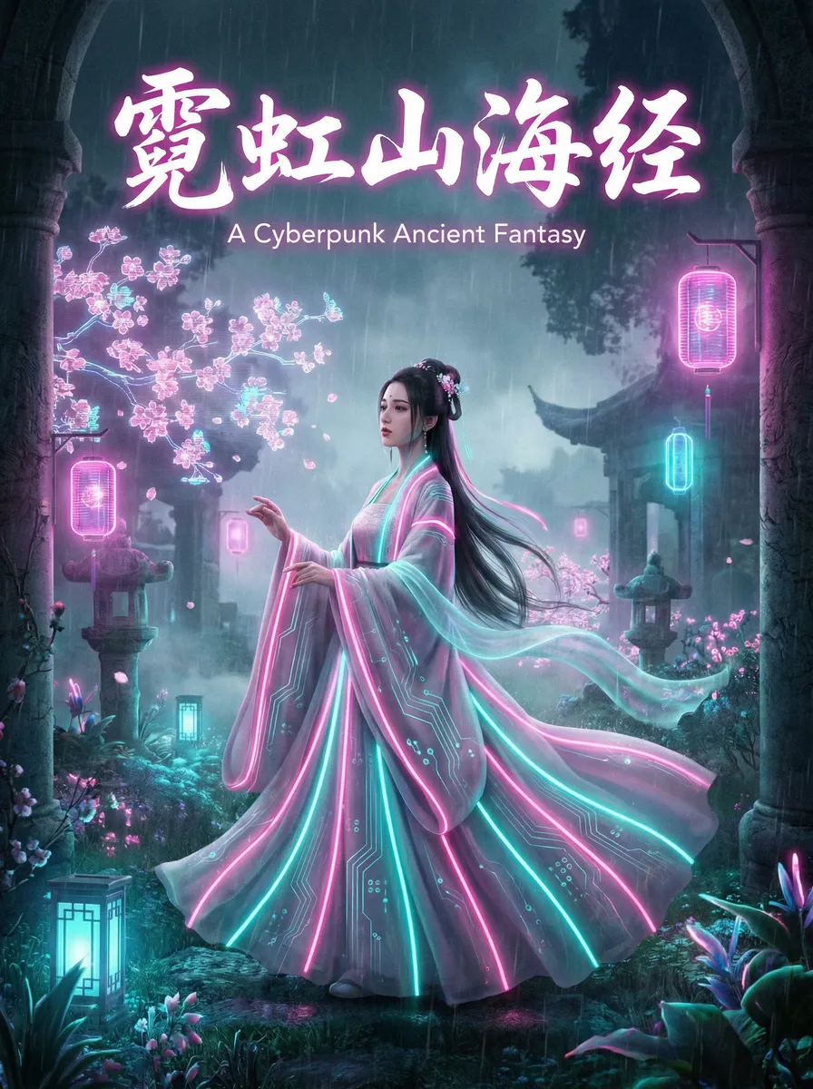 92午夜免费福利757 古风奇缘短剧 - 霓虹山海经海报